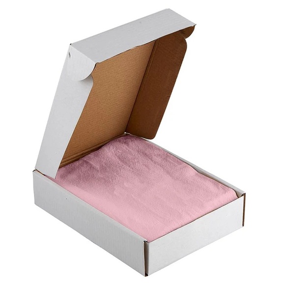 NWT Slant Gift Boxed "Indoorsy" Pink Tea Towel | Extra Large 20" W x 27.5" L 🎁 - Picture 3 of 4